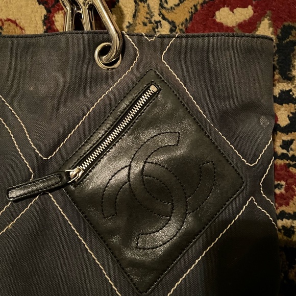 Chanel N° 5 Rope Canvas Bag - Picture 10 of 12